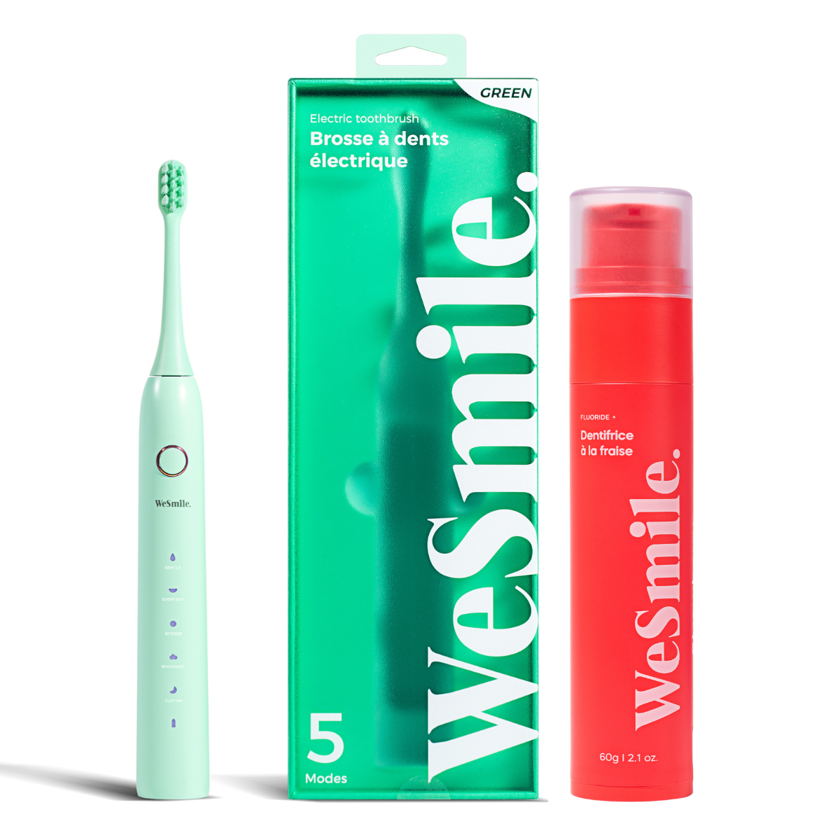 Pack Brosse à dent électrique + Dentifrice Fruité