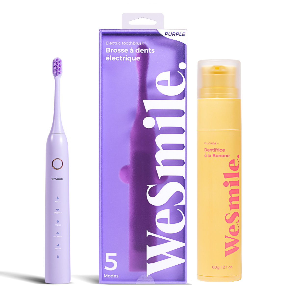 Pack Brosse à dent électrique + Dentifrice Fruité