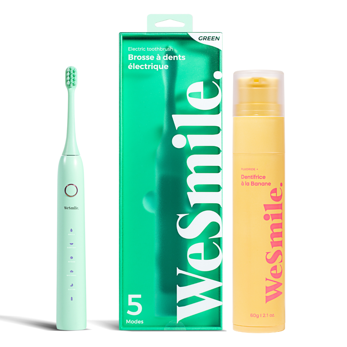 Pack Brosse à dent électrique + Dentifrice Fruité