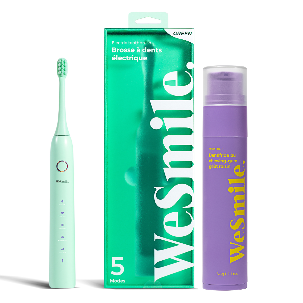 Pack Brosse à dent électrique + Dentifrice Fruité