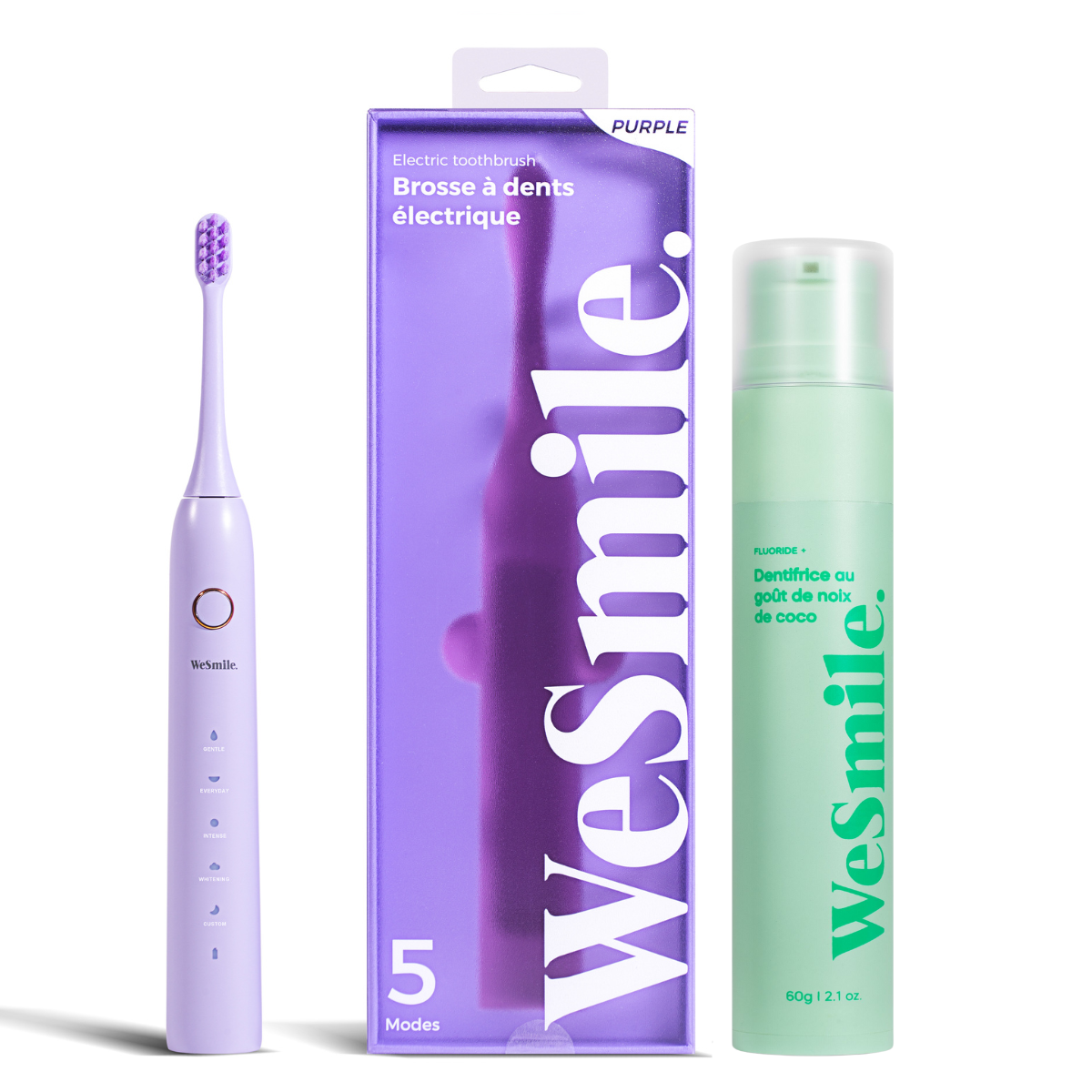 Pack Brosse à dent électrique + Dentifrice Fruité